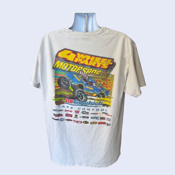 Hanes Heavyweight XL 4 Wheel Parts Motorsports BFGoodrich Tee - Picture 2 of 8